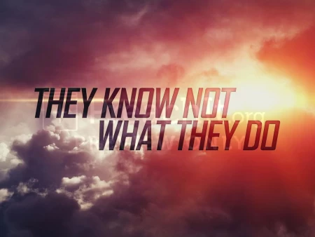 They Know Not What They Do