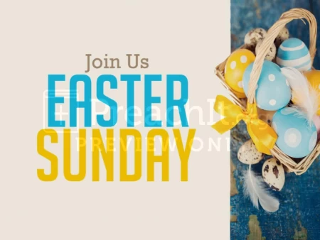 Easter Welcome Yellow