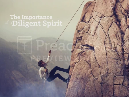 The Importance of a Diligent Spirit