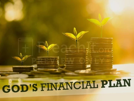 God’s Financial Plan