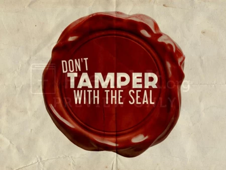 Don’t Tamper With The Seal