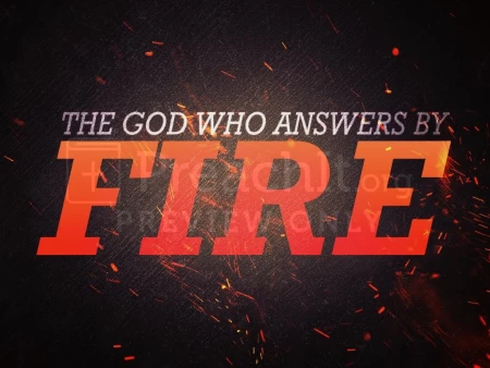 The God Who Answers By Fire – Handout
