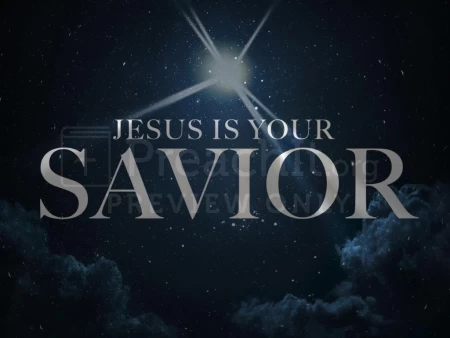 Jesus Is Your Savior