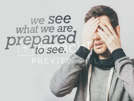 We See What We Are Prepared To See