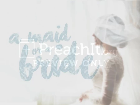 A Maid Or A Bride