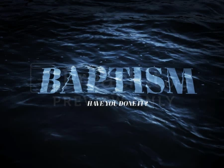 Baptism Water