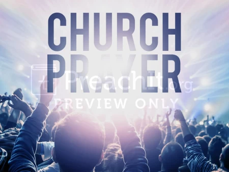 Church Prayer Purple