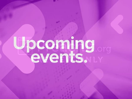 Upcoming Events Pink