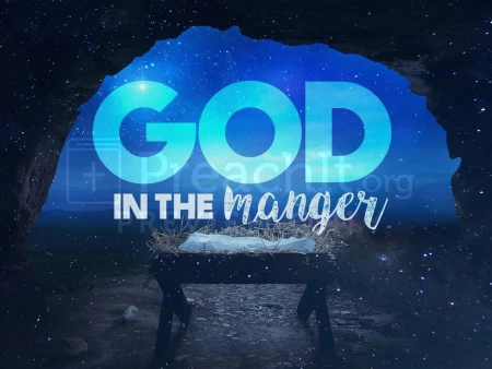 God in the Manger