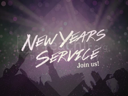 New Year’s Service Invite