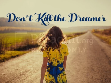Don’t Kill the Dreamer