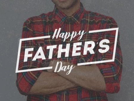 Happy Father’s Day Plaid