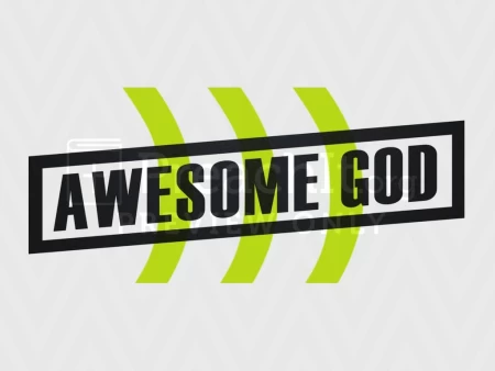 Awesome God