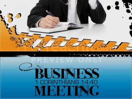 Business Meeting – 1 Corinthians 14:40