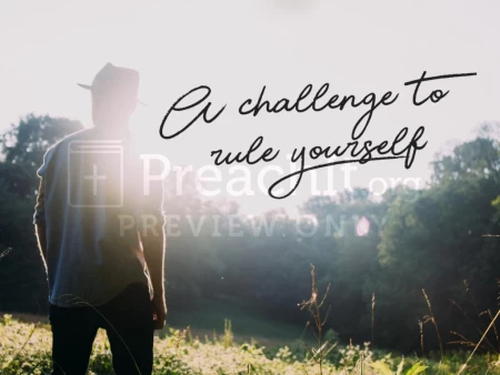 A Challenge To Rule Yourself