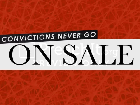 Convictions Never Go On Sale