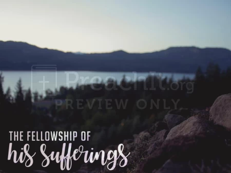 The Fellowship of His Sufferings