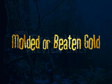 Molded Or Beaten Gold