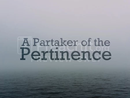 A Partaker of the Pertinence
