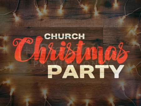 Church Christmas Party Lights