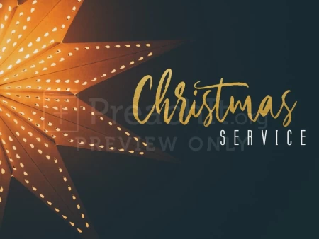 Orange Star Christmas Service