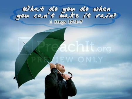 What Do You Do When You Can’t Make It Rain