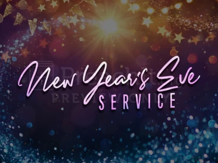 New Year’s Eve Service Colorful