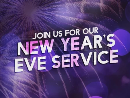 New Year’s Eve Service Purple