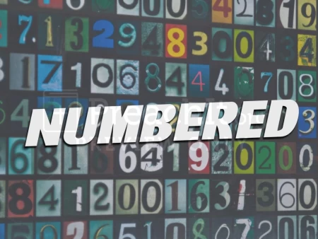 Numbered