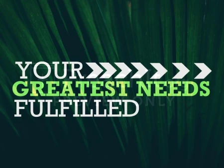 Your Greatest Needs Fulfilled
