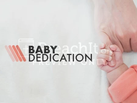 Coral Hands Baby Dedication