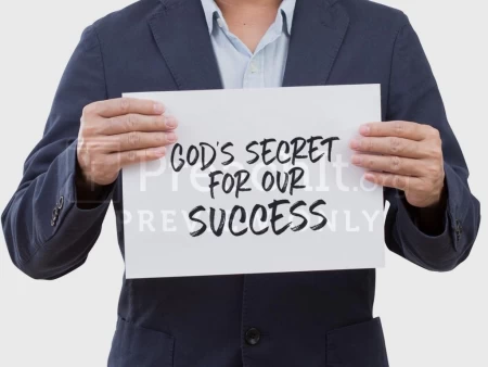 God’s Secret For Our Success