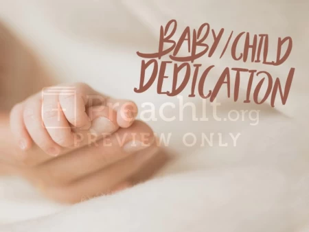 Baby/Child Dedication