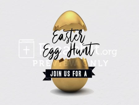 Gold Easter Egg Hunt