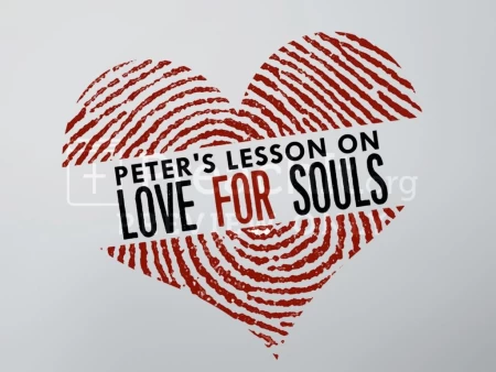 Peter’s Lesson Of Love For Souls