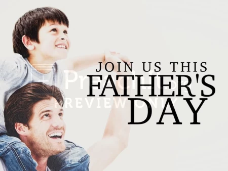 Join Us This Father’s Day White