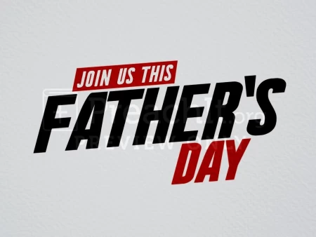 Join Us Father’s Day Red Black