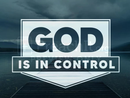 God Is In Control