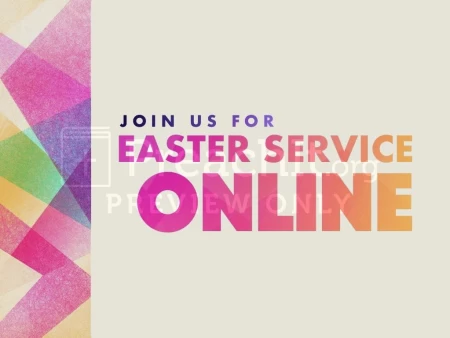 Easter Service Online Pink