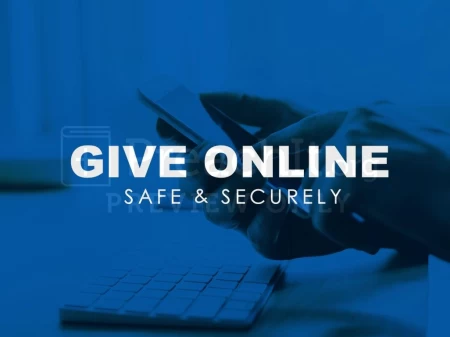Online Giving Blue