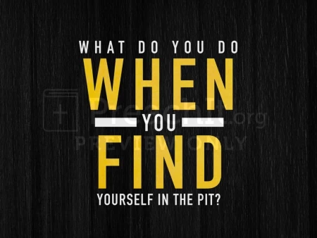 What Do You Do When You’re In The Pit