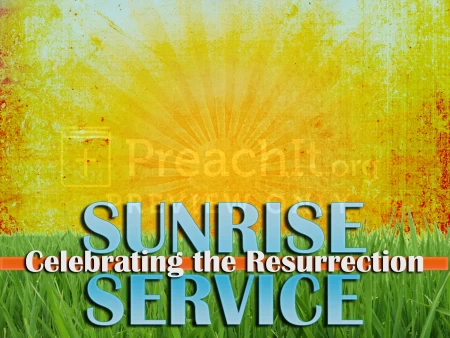 Sunrise Service Celebrating Resurrection