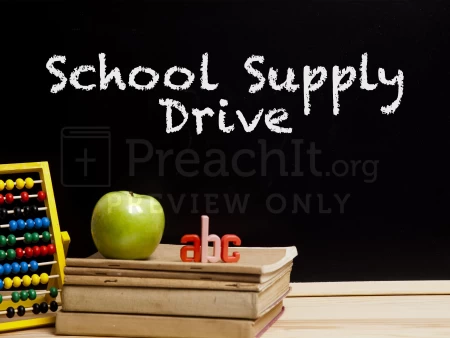 School Supply Drive