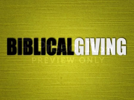 Biblical Giving