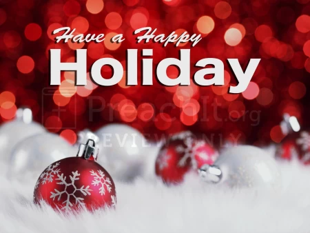 Holiday Red Ornaments