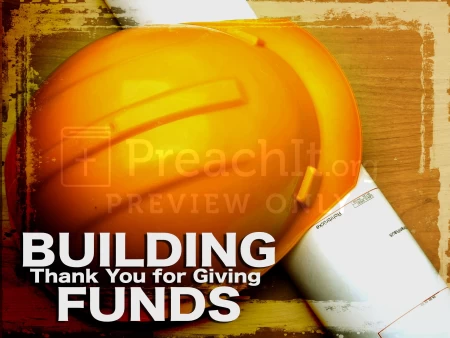Building Funds Thank You for Giving