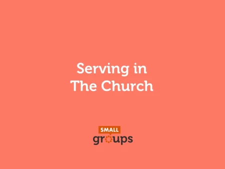 Serving in the church