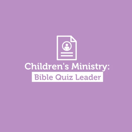 Junior Bible Quiz Leader