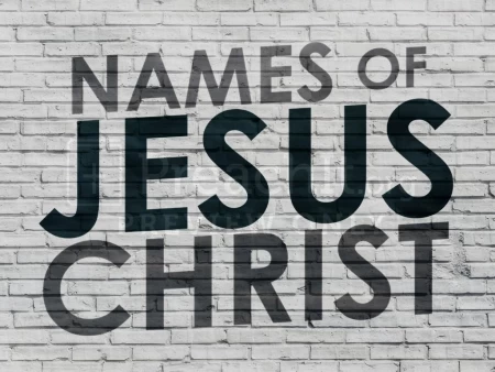 Names of Jesus Christ