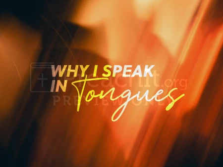 Why I Speak in Tongues